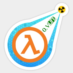 Half life Sticker